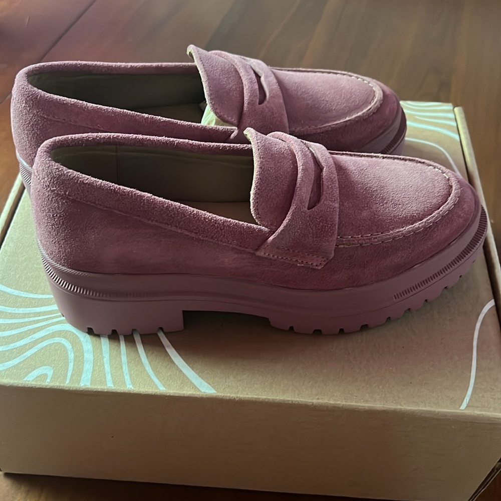 Patina Zoe Chunky Loafer in Foxglove size 7 - Picture 5 of 7